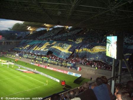 les supporters de lyon