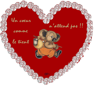 un coeur brillant d amour